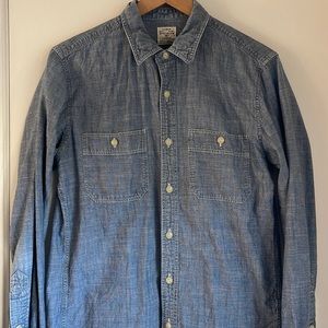 Mens J.Crew Chambray Shirt